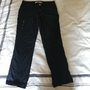 Sonoma cotton straight mid-rise capris